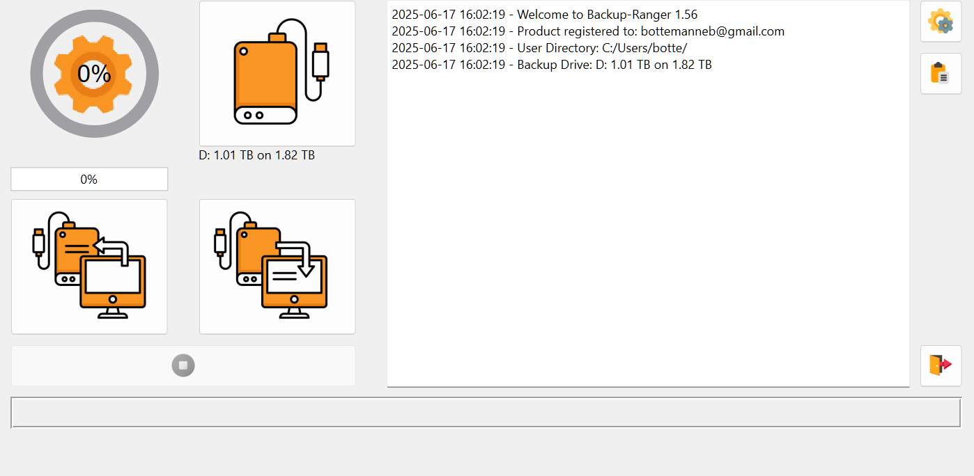 Backup-Ranger Screenshot